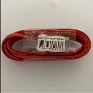 🆓FREE ADD-ON to BUNDLES OVER $50🆓 USB Extender, Red